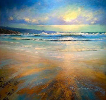 海の風景 Painting - 抽象的な海景075
